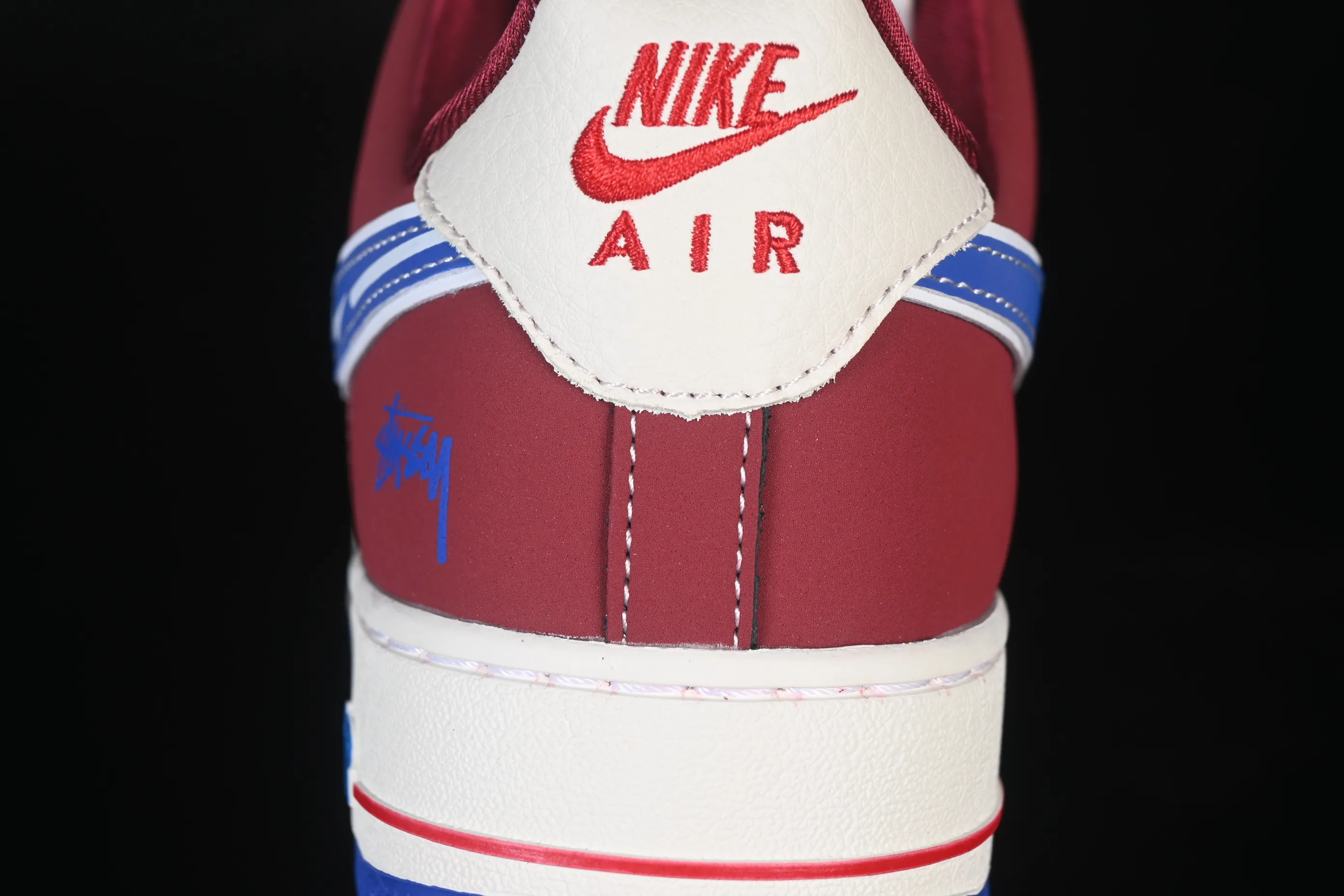 All categories Nk Air Force 1 Air Force series Nk Air Force 1 Low Air Force low-top Nike Air Force 1'07 Low Stussy co-branded caramel blue hook Air Force 1 low-top casual sneakers SY1388-005